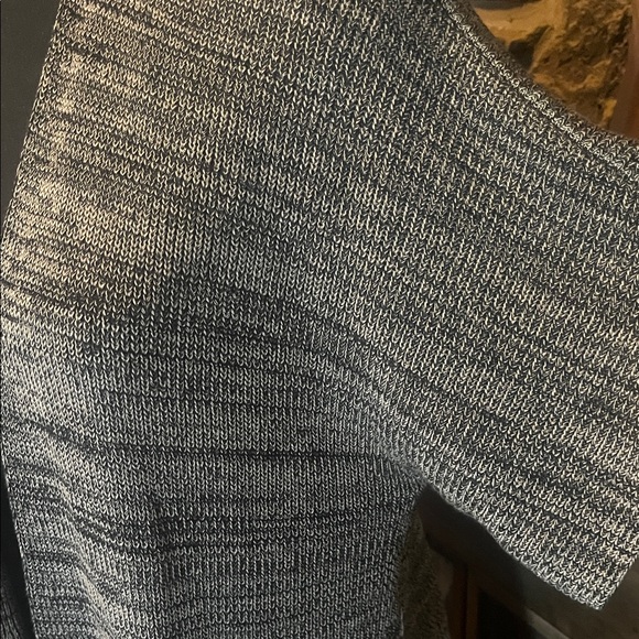 Eileen Fisher Charcoal Knit Cardigan - Picture 2 of 7
